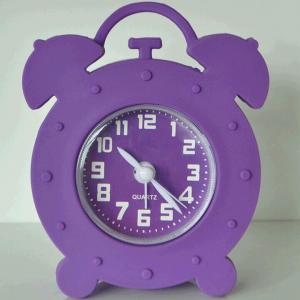 Silicone table alarm clock
