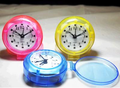 Pocket plastic alarm  clock desk clock