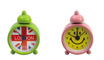 Mini single bell kid's clock