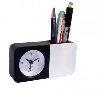 plastic penholder clock