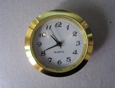 small metal insert clock