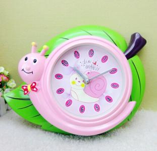 plastic kid's snail alarm clock