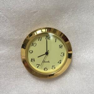 36mm plastic insert clock head ivory insert clock