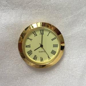 36mm plastic insert clock head ivory insert clock